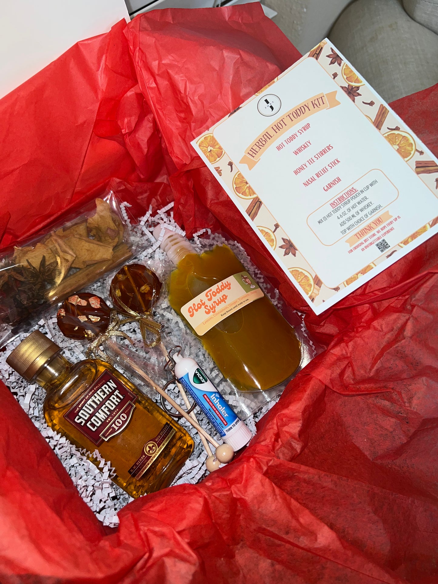 Herbal Hot Toddy Kit
