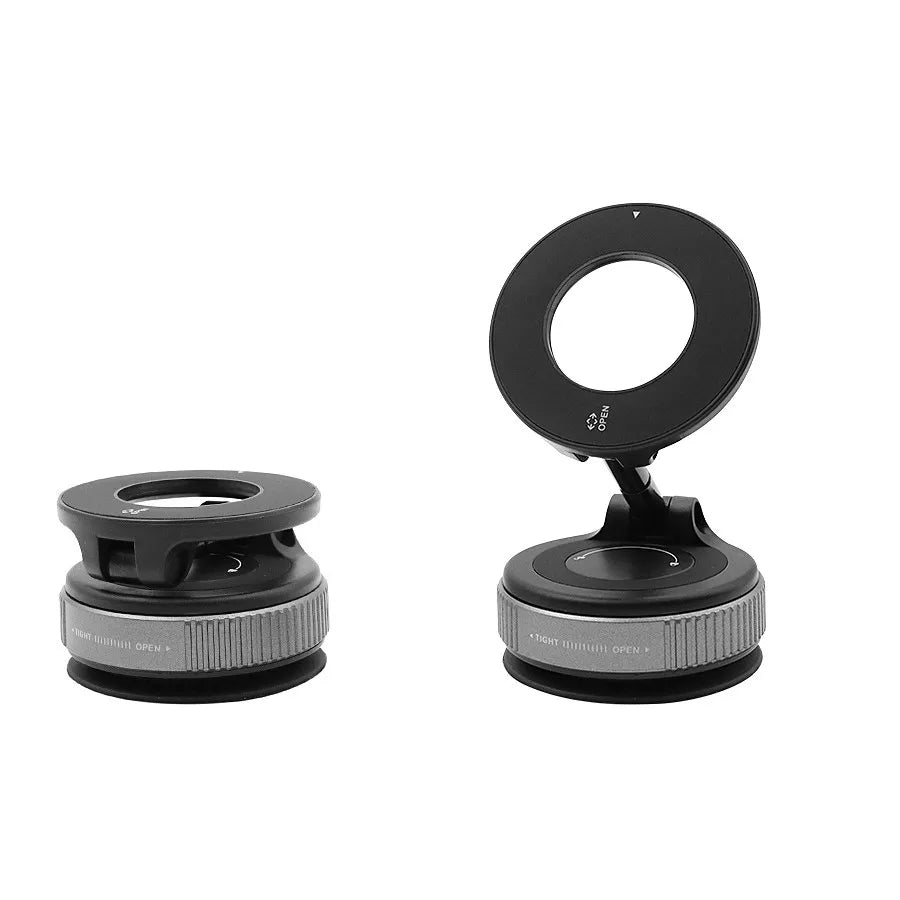 Car Mount Electric Vacuum Magnetic Holder Foldable Strong Suction Stand