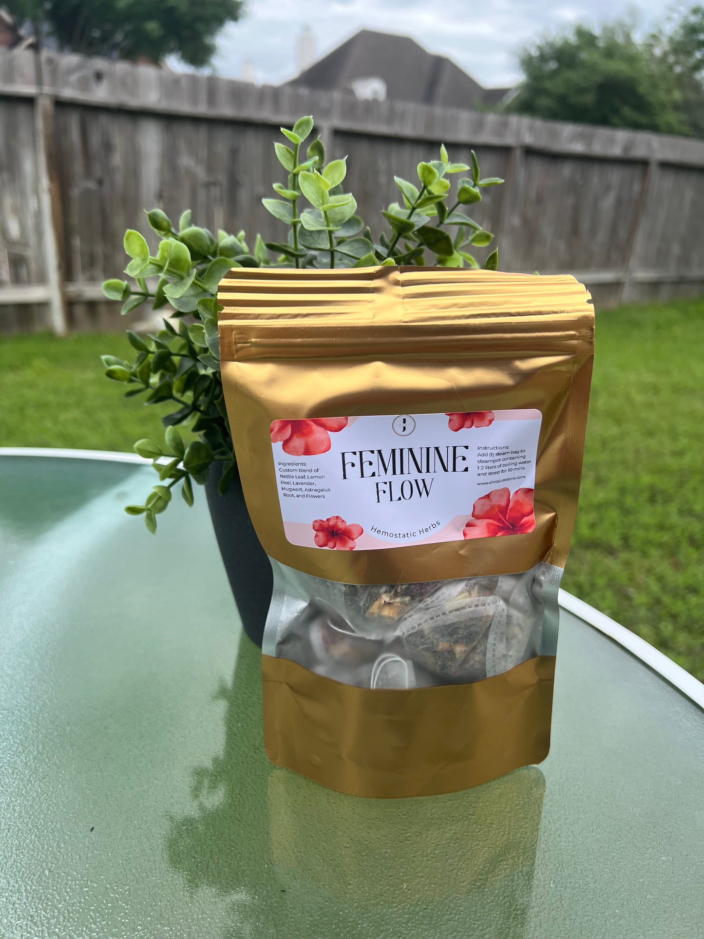 Feminine Flow- Hemostatic Herbs